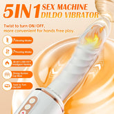 Máquina sexual vibradora con ventosa Honey 7 Thrusting Heating